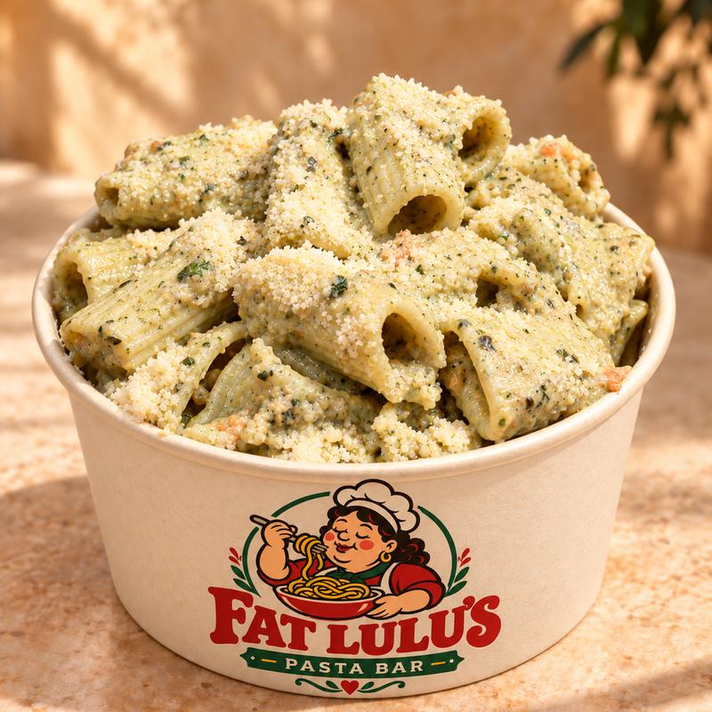 Chicken Pesto from Fat Lulu's Pasta Bar